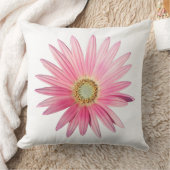 ピンクアフリカデイジー クッション (ブランケット)