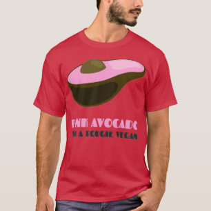 ピンクアボカドフォーアボギービーガン Tシャツ