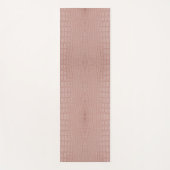 ピンクアリゲータテクスチャプリント ヨガマット (正面)