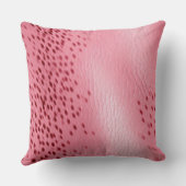ピンクアリゲーターアニマルプリント クッション (裏面)