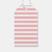 ピンクアリゲーターバースデーパーティーのお気に入り ギフトタグ (裏面)