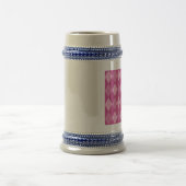 ピンクアルギル ビールジョッキ (中央)