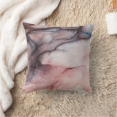 ピンクアルコールインク クッション (ブランケット)