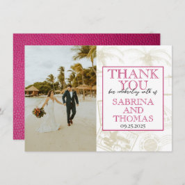 ピンクアルバ サンキューカード