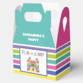 ピンクアンドアクアバウンスハウス フェイバーボックス (オープン)