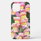 ピンクアンドイエロースナップドラゴンフローラ Case-Mate iPhoneケース (裏面)