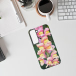 ピンクアンドイエロースナップドラゴンフローラ SAMSUNG GALAXY S22ケース<br><div class="desc">お使いの保護Samsung Galaxy S22電話は、ピンクと黄色の色のSnapdragonの花の写真の画像を備えた、このトレンディーの電話ケース。素敵なフローラデザイン!電話スタイルを選択メモ：電話のスタイルを変更する場合は、必要に応じてイメージを編集および調整する必要がある場合がある。</div>
