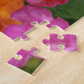 ピンクアンドイエローランタナパズル ジグソーパズル (側面)