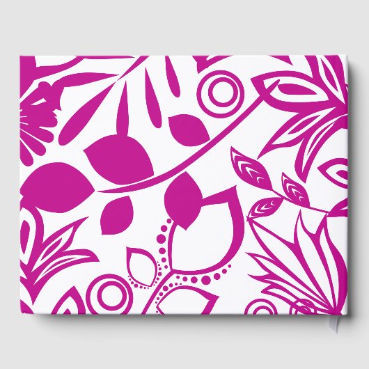 ピンクアンドクリスタルブルークインセアニラゲストブック ゲストブック (裏面)