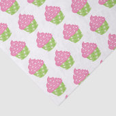 ピンクアンドグリーンカップケーキティッシュペーパー 薄葉紙 (詳細)