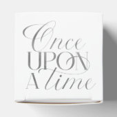 ピンクアンドシルバーOnce On a Timeプリンセス フェイバーボックス (上部)