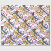 ピンクアンドスティンキーベビー物 ラッピングペーパー (フラット)