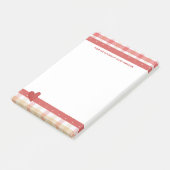 ピンクアンドタンレトロプレイド ポストイット (アングル)