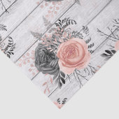 ピンクアンドチャーコールバラウッ素朴ドデコパージュ 薄葉紙 (詳細)