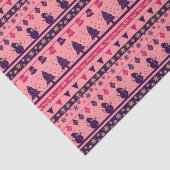 ピンクアンドパープルフェスティバルホリデー応援 薄葉紙 (詳細)