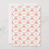 ピンクアンドピーチカボンプキンス誕生日パーティー 招待状 (裏面)