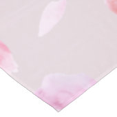 ピンクアンドピーチバラ花びら テーブルクロス (アングル)