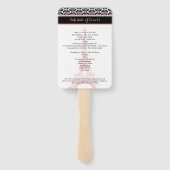 ピンクアンドブラックパリキンセアニェラプログラム ハンドファン (裏面)