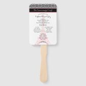 ピンクアンドブラックパリキンセアニェラプログラム ハンドファン (正面)