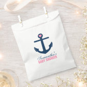 ピンクアンドブルーいかり フェイバーバッグ (クリップ留めされた状態)