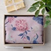 ピンクアンドブルーチノセリーシリーズデザイン1 薄葉紙 (ギフト)