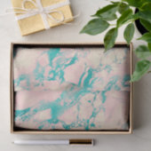ピンクアンドブルーマーブルデザイン 薄葉紙 (ギフト)