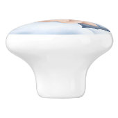 ピンクアンドブルームーンアンドテディ子供部屋デコール セラミックノブ (側面)