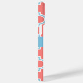 ピンクアンドブルーモロッコクローバー Case-Mate iPhoneケース (裏面 / 右)