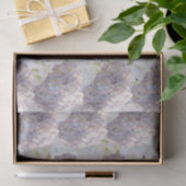 ピンクアンドホワイトアジサイティッシュペーパー 薄葉紙 (ギフト)