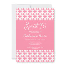 ピンクアンドホワイトパズル市松模様にスイーツ16