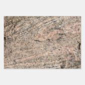 ピンクアンドレッドロック顔品種 ラッピングペーパーシート (正面)