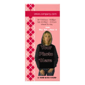 ピンクアーガイルファッションDivaラックカード ラックカード (裏面)