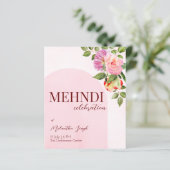 ピンクアーチとバラ予算の招待 (スタンド正面)