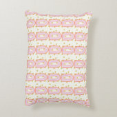 ピンクアーチ金ゴールドスターマクシマリストピロー アクセントクッション (裏面(縦))