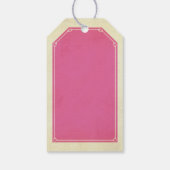 ピンクアートデコ愛ポーション薬用ラベル ギフトタグ (裏面)