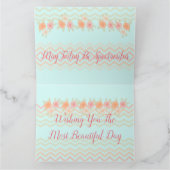 ピンクアートフローラ カード (内部)