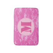 ピンクアーミーACU迷彩柄迷彩模様風呂敷マット バスマット (正面縦)