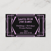 ピンクアールデコ 名刺 (正面)