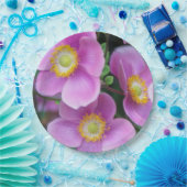 ピンクア日本のネモネスフローラ ペーパープレート (パーティー)