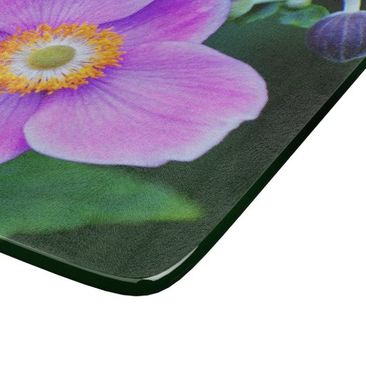 ピンクア日本のネモンフローラ切断板 カッティングボード (角)