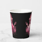 ピンクイエス紙カップ！ 紙コップ (左)