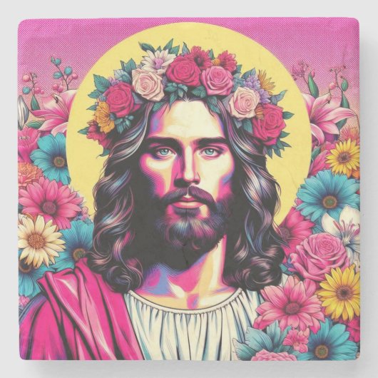 ピンクイエズコースター！ ストーンコースター (正面)