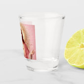 ピンクイエズスがメガネを撃った！ ショットグラス (右)