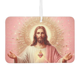 ピンクイエズス空気清浄剤！ カーエアーフレッシュナー