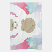 ピンクイエティ キッチンタオル (縦)