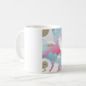 ピンクイエティ コーヒーマグカップ (正面左)