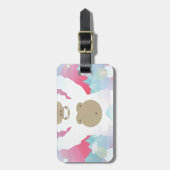 ピンクイエティ ラゲッジタグ (正面縦)