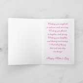 ピンクイエローカトレヤマザーズデイカード カード (内部)