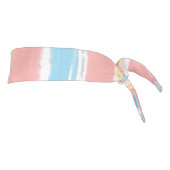 ピンクイエロースカイブルー タイヘッドバンド (回転90)