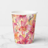 ピンクイエローデイリー 紙コップ (裏面)